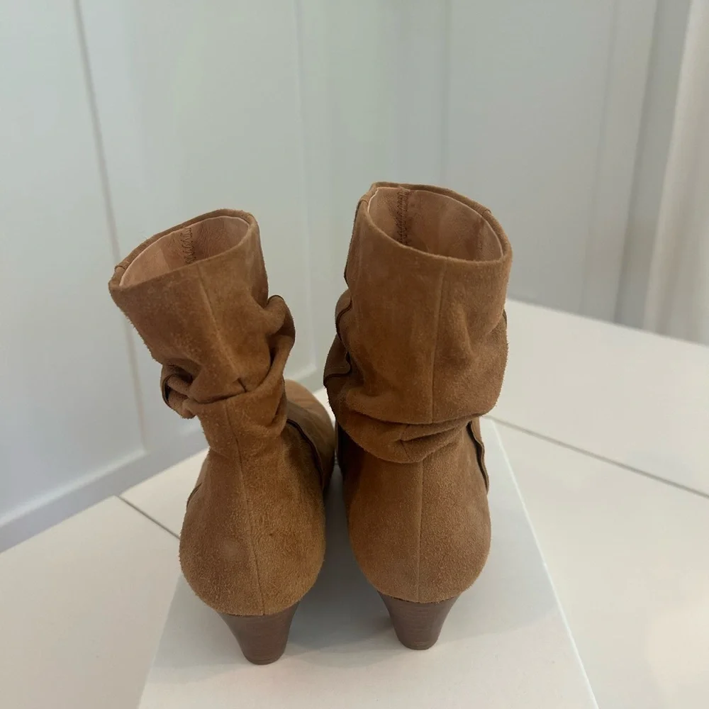 Silent D Brown Suede Ankle Boots - Picture 4 of 4